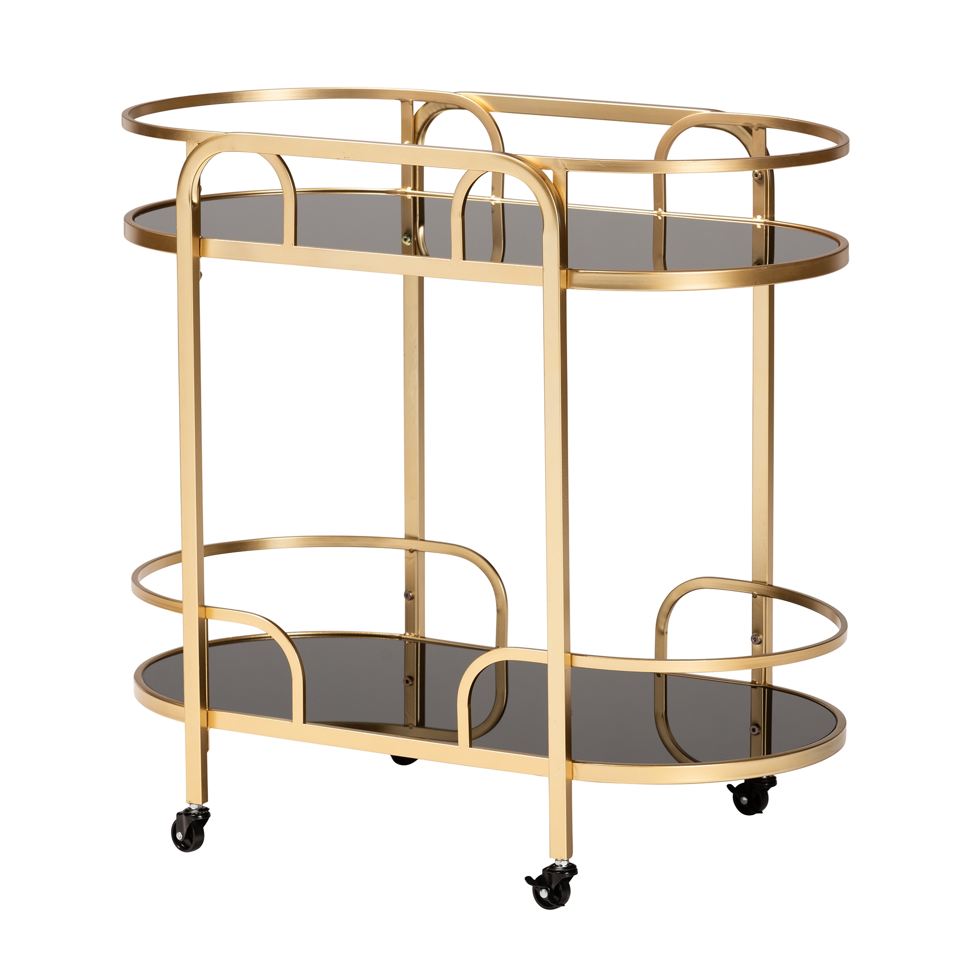 Baxton Studio Leighton Contemporary Glam and Luxe Gold Metal and